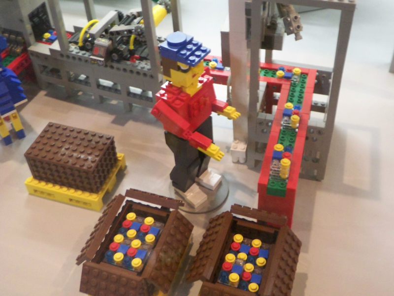 レゴ工場の模型２