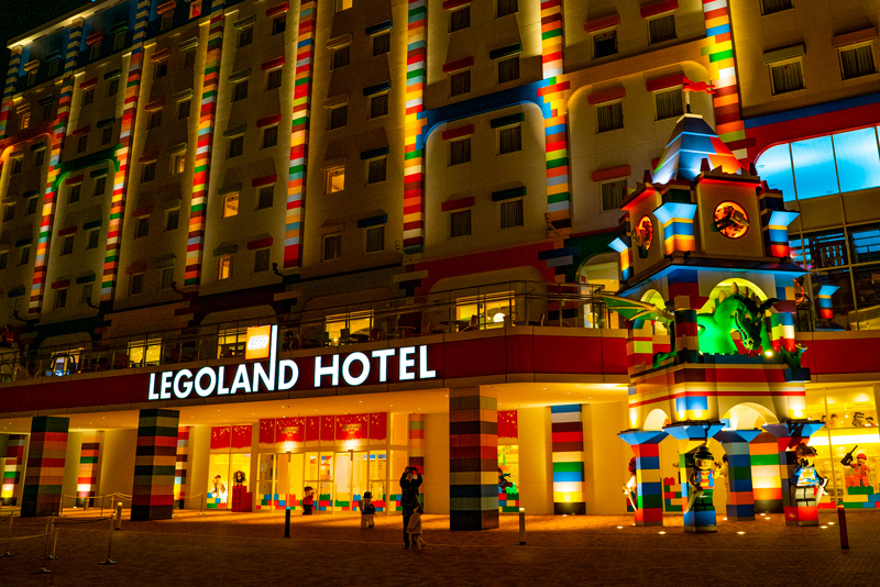 レゴランドホテル夜景